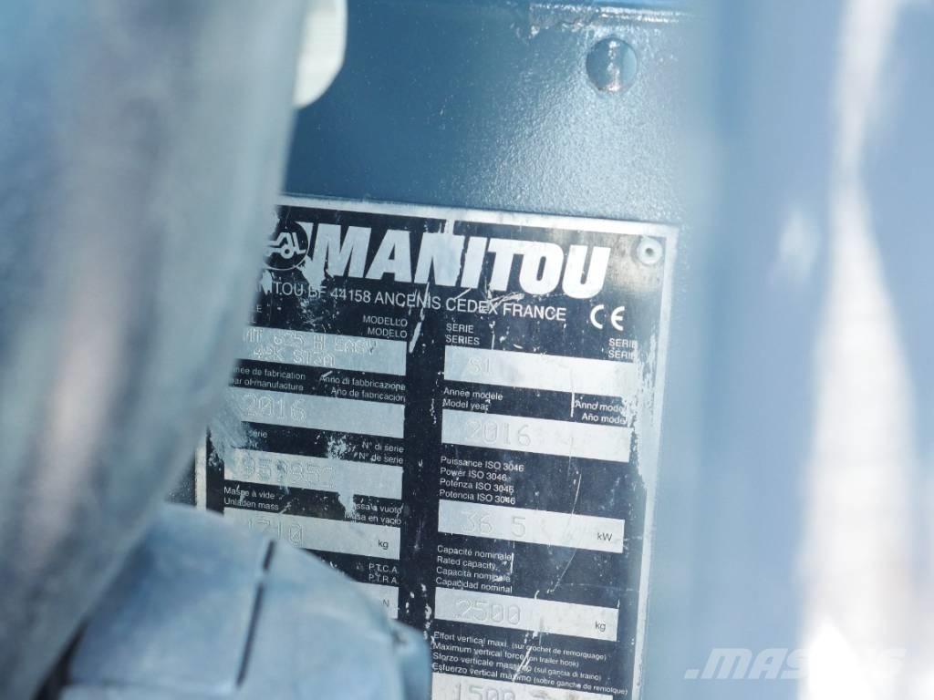 Manitou MT 625 Teleskopiniai krautuvai