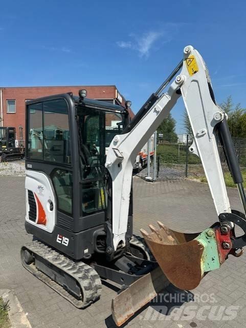 Bobcat E 19 Mini ekskavatoriai < 7 t