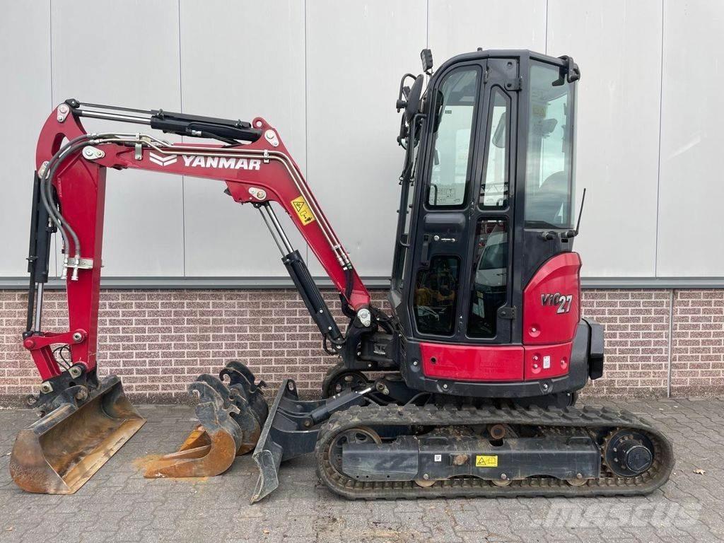 Yanmar VIO27 Vikšriniai ekskavatoriai