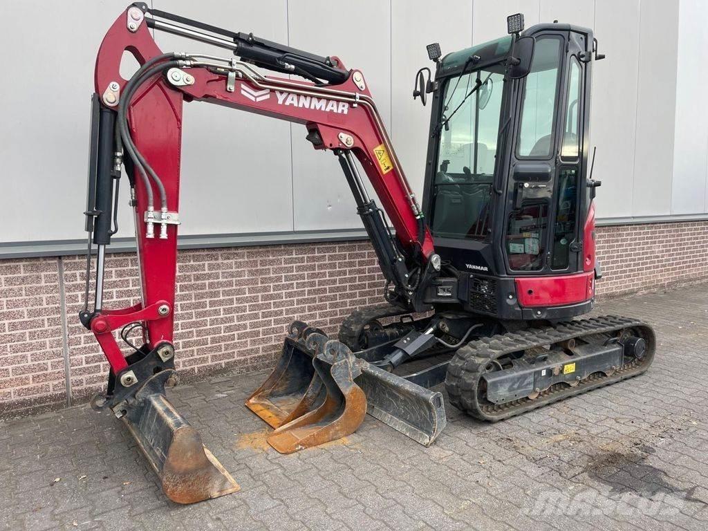 Yanmar VIO27 Vikšriniai ekskavatoriai