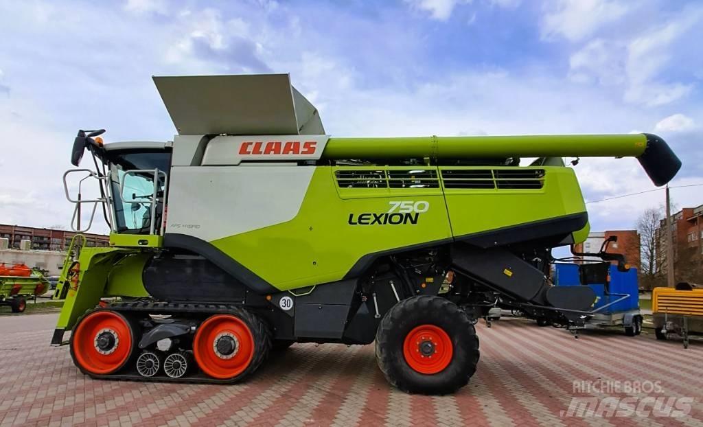 CLAAS Lexion 750 TT Derliaus nuėmimo kombainai