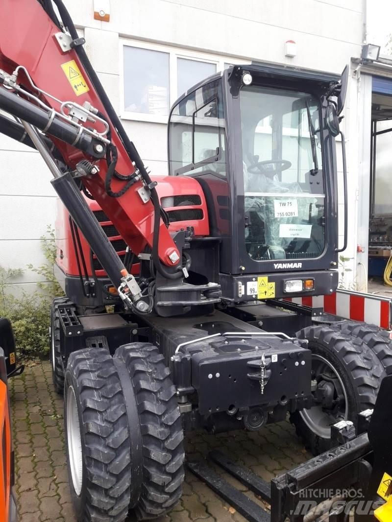 Yanmar B75W Ratiniai ekskavatoriai