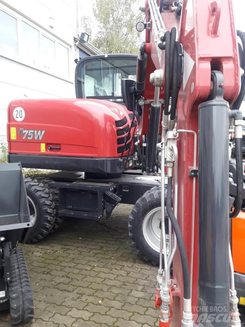 Yanmar B75W Ratiniai ekskavatoriai
