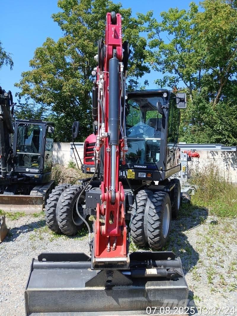Yanmar B75W Ratiniai ekskavatoriai