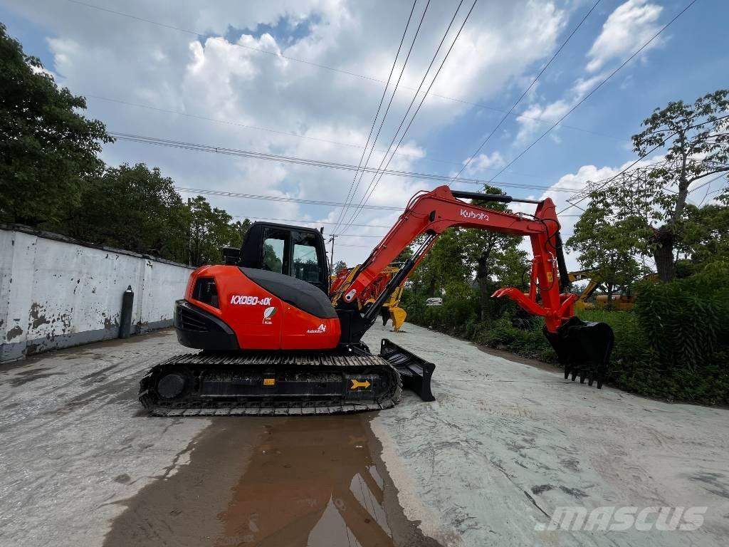 Kubota KX 080-4 CX Vidutinės galios ekskavatoriai 7-12 t