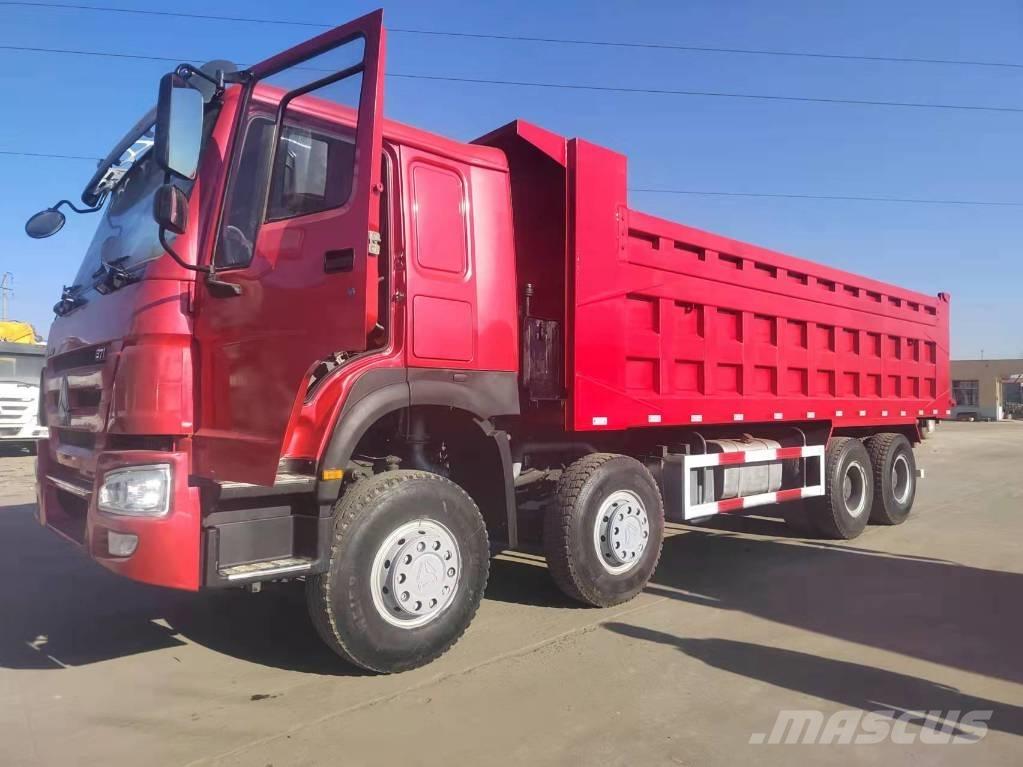 Howo 371 8x4 Savivarčių priekabų vilkikai