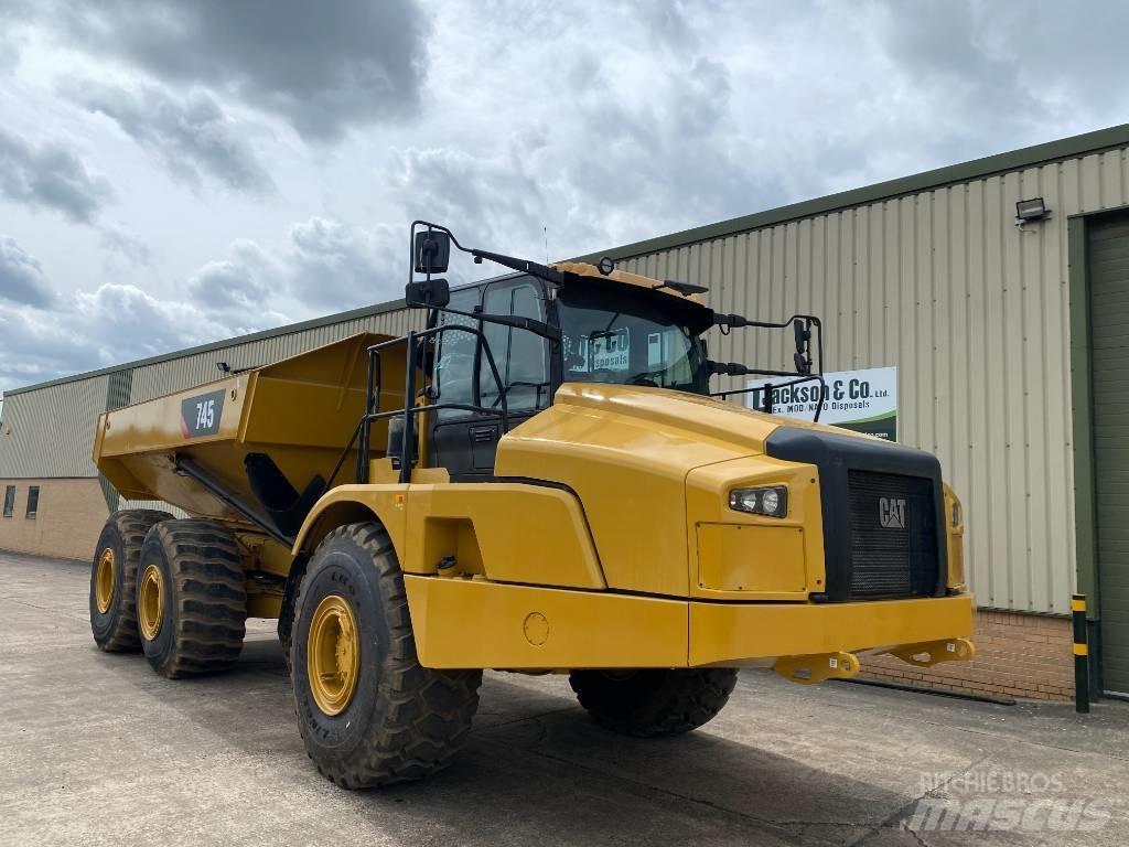 CAT 745 C Karjeriniai savivarčiai