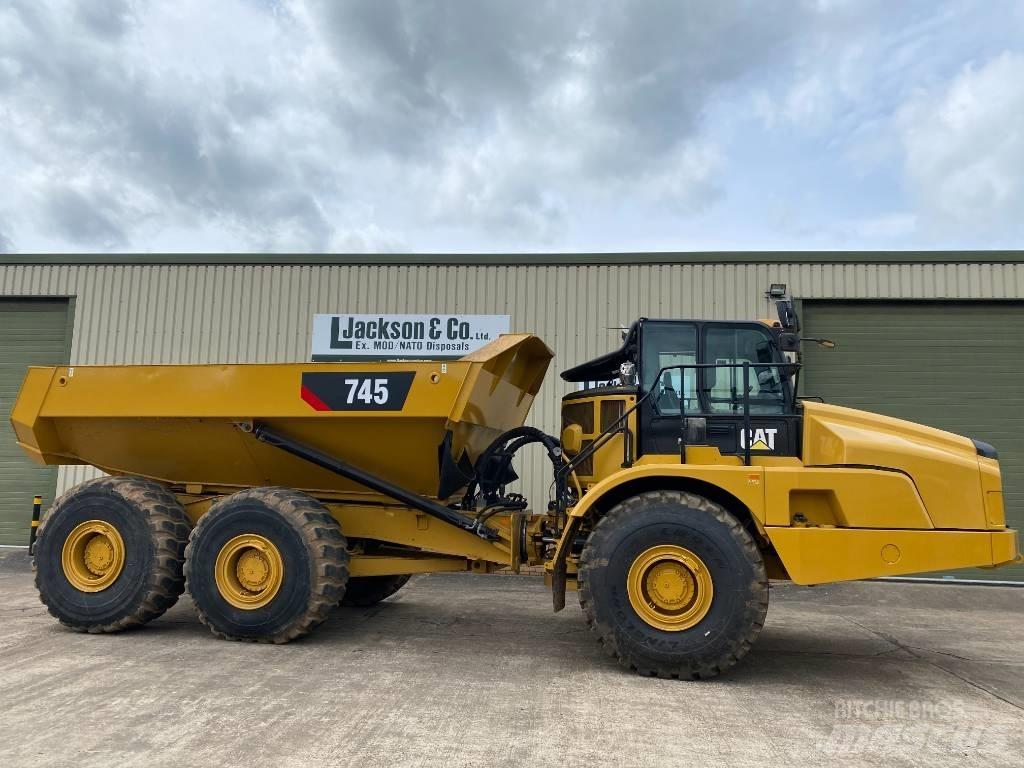 CAT 745 C Karjeriniai savivarčiai