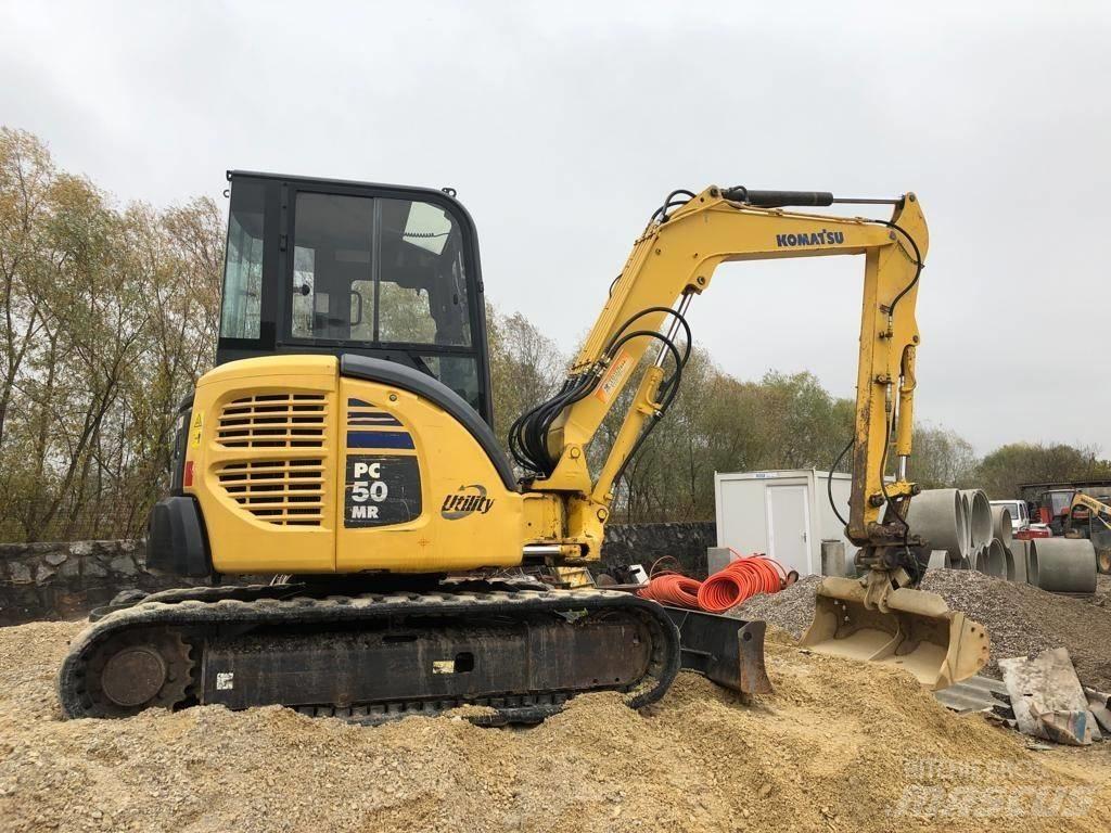 Komatsu PC50MR-2 Mini ekskavatoriai < 7 t