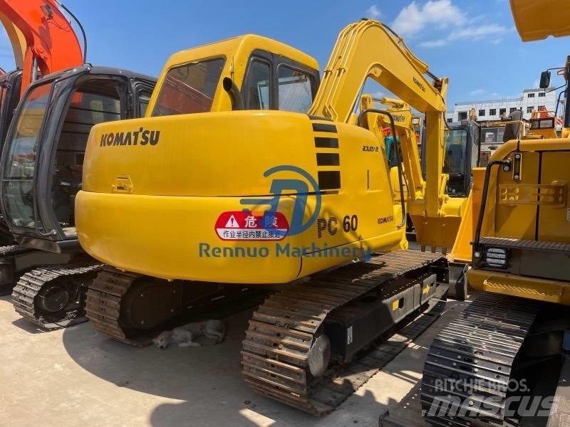 Komatsu PC 60 Mini ekskavatoriai < 7 t