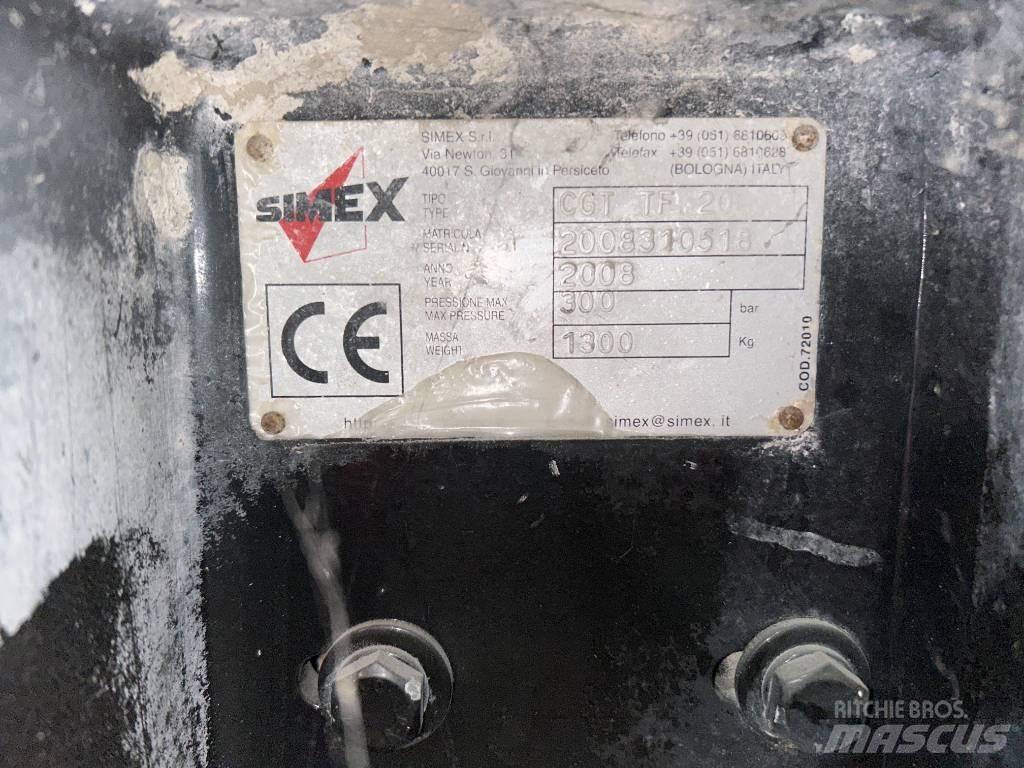 Simex CGT TF 20 Kita požeminė įranga