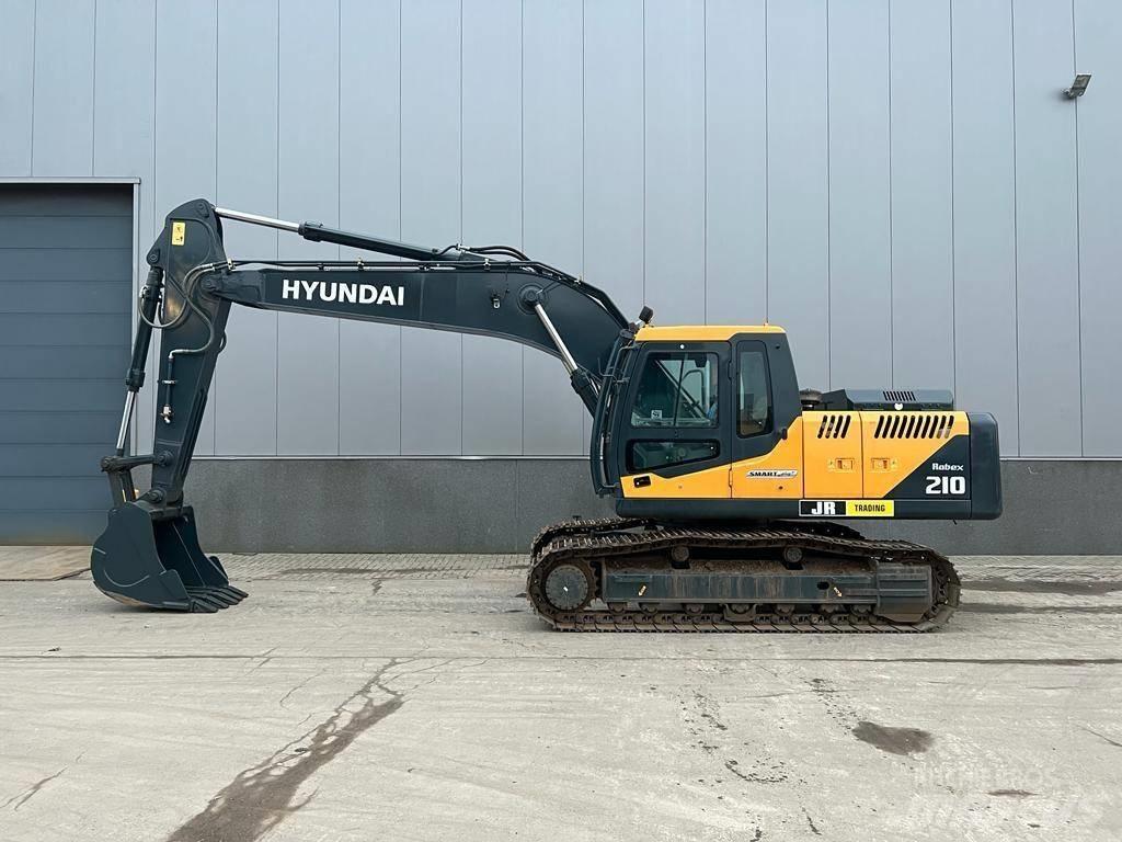 Hyundai R 210 Vikšriniai ekskavatoriai