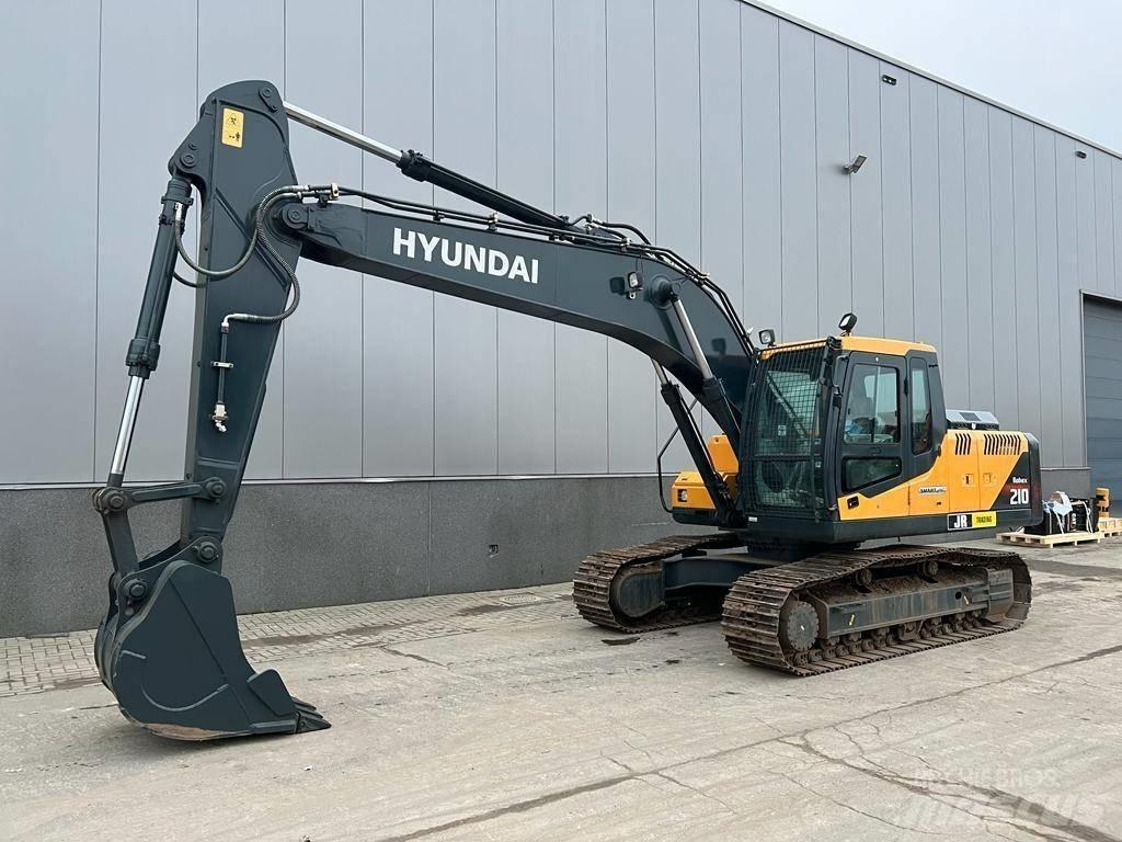 Hyundai R 210 Vikšriniai ekskavatoriai