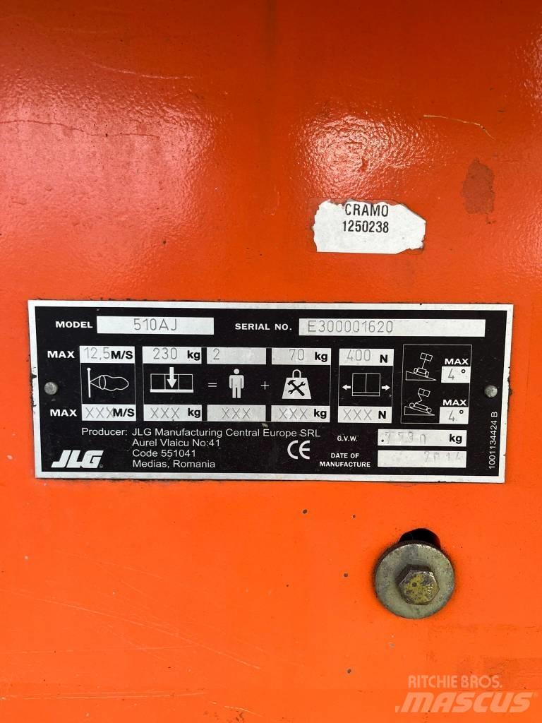 JLG 510 AJ Alkūniniai keltuvai