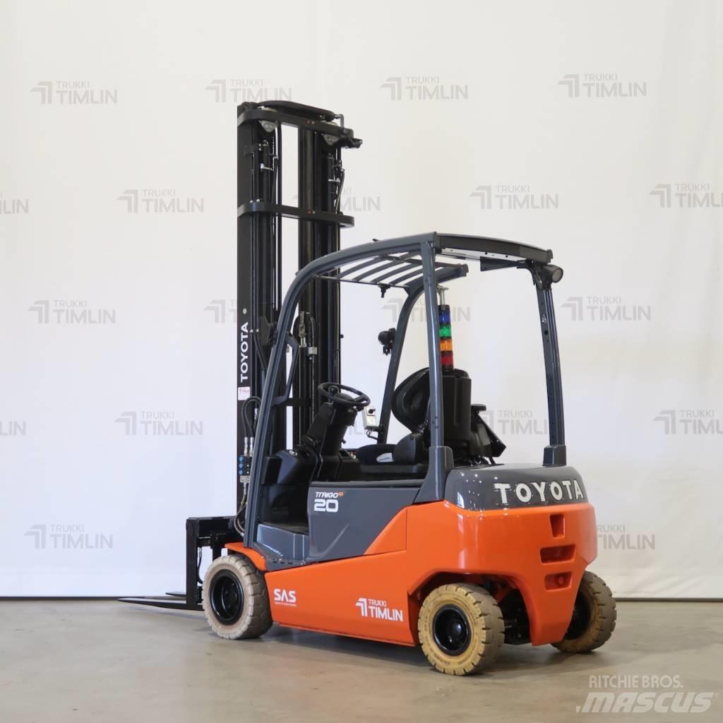 Toyota 8FBM20T Elektriniai šakiniai krautuvai