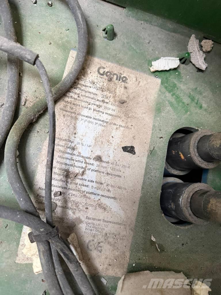 Genie GS 1932 Žirkliniai keltuvai