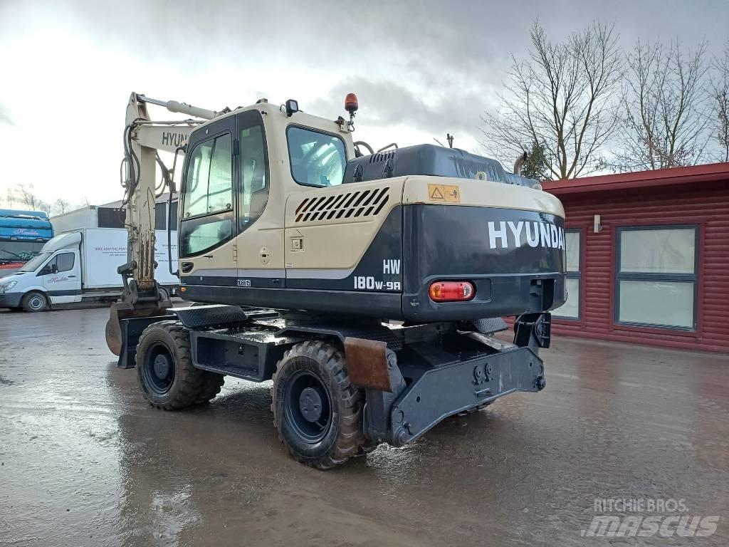 Hyundai HW 180 - 9A Ratiniai ekskavatoriai