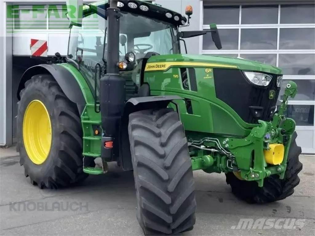 John Deere 6r 195 Traktoriai