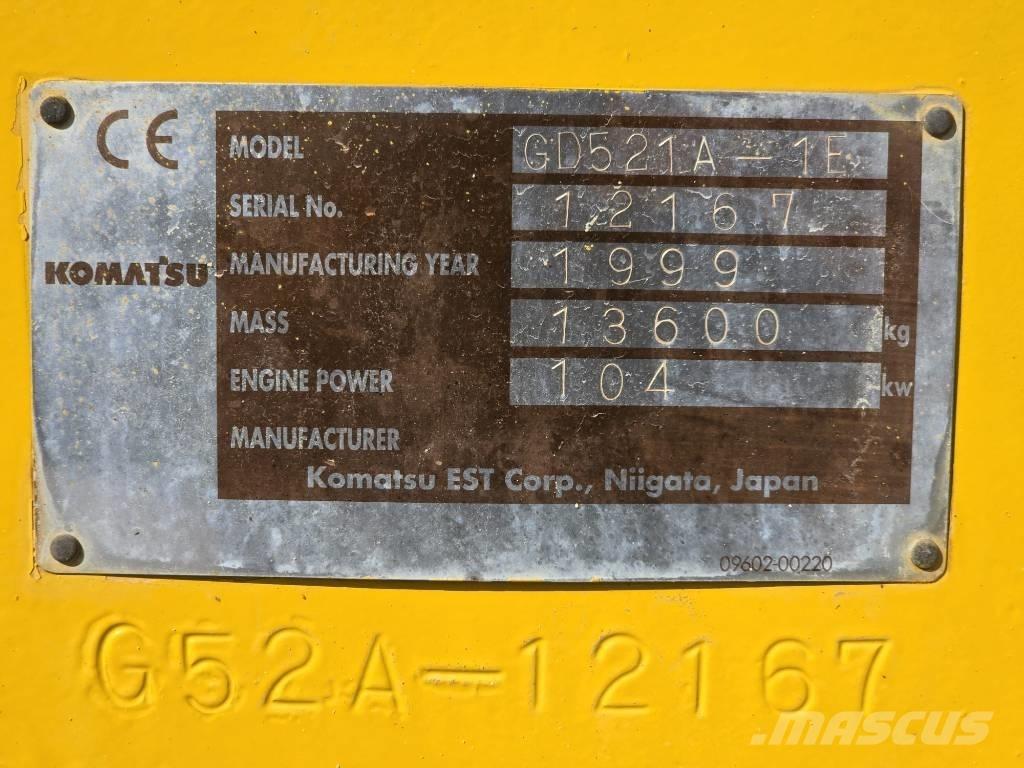Komatsu GD521A-1 Greideriai