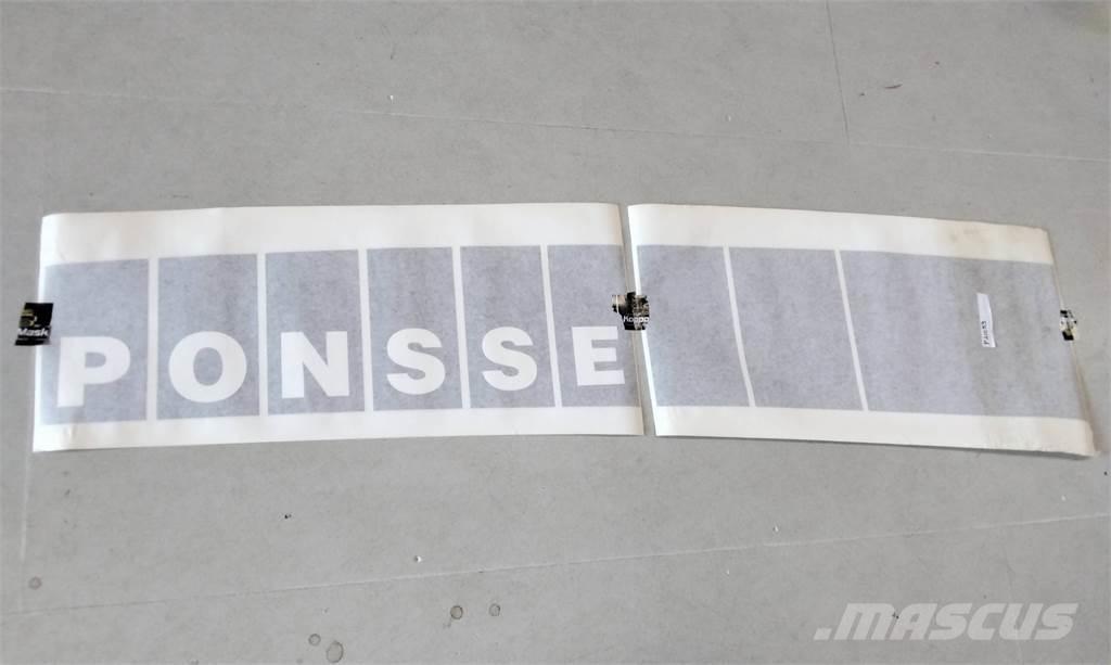 Ponsse P21053 Važiuoklė ir suspensija