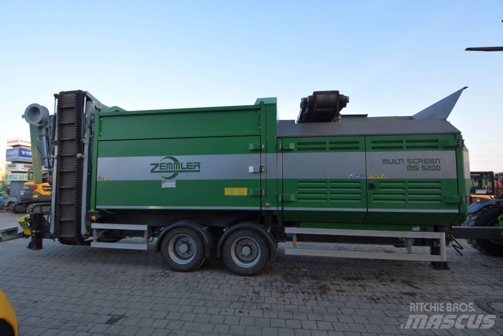 Zemmler MS 5200 Cilindriniai rotaciniai sietai