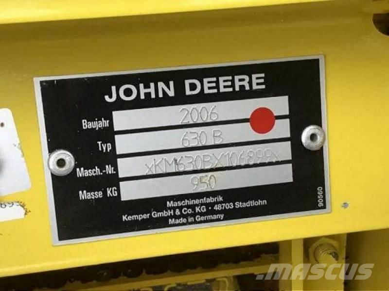 John Deere 630 B Šieno ir pašarų ruošimo mašinų priedai