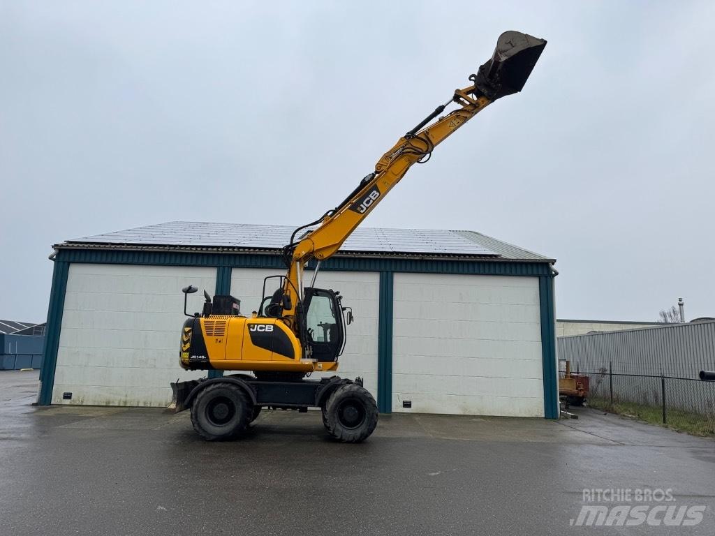 JCB 140w Vikšriniai ekskavatoriai