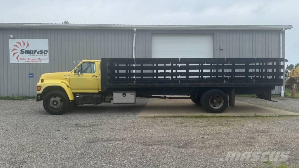 Ford F 700 Platformos/ Pakrovimas iš šono