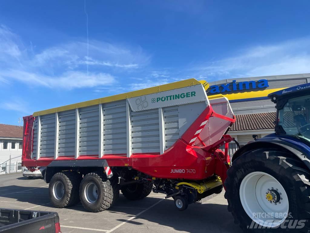 Pöttinger Jumbo 7470 Savikrovės priekabos
