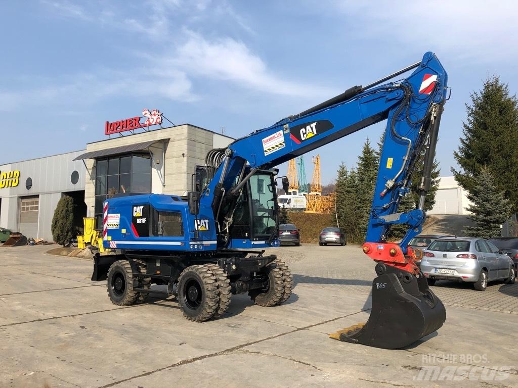 CAT M 318 F Ratiniai ekskavatoriai