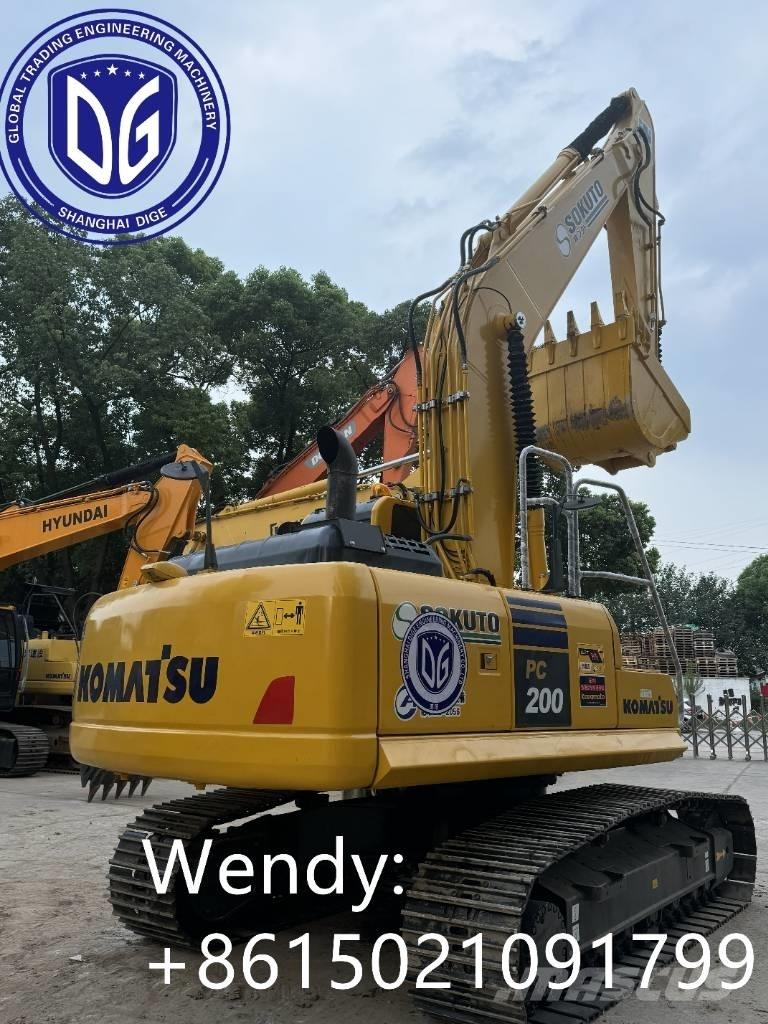 Komatsu PC 200-8 Vikšriniai ekskavatoriai