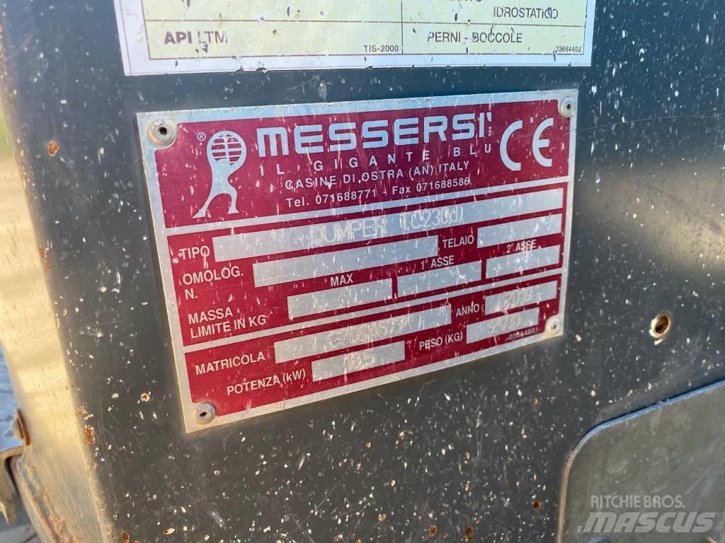 Messersi tc230d Vikšrinė savivartė technika