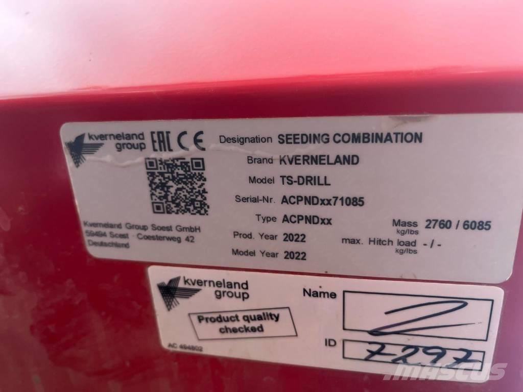 Kverneland TS-DRILL Sėjimo technika