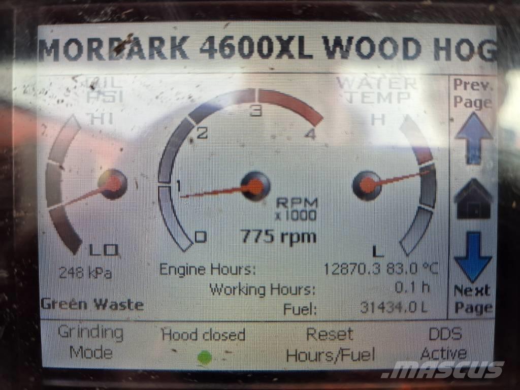 Morbark 4600 XLT Atliekų smulkintuvai
