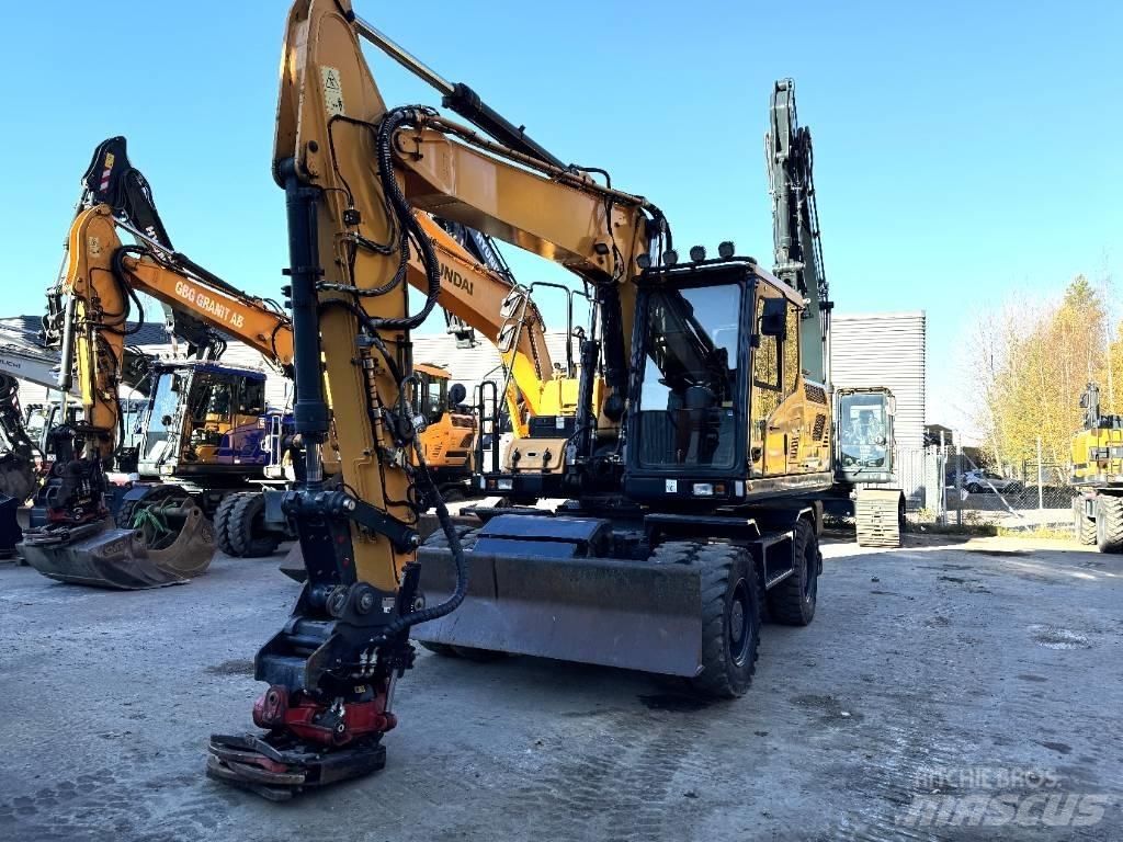 Hyundai HW180 Ratiniai ekskavatoriai