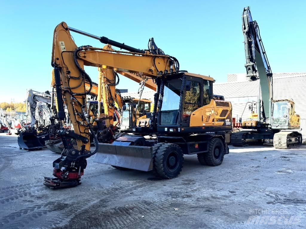 Hyundai HW180 Ratiniai ekskavatoriai