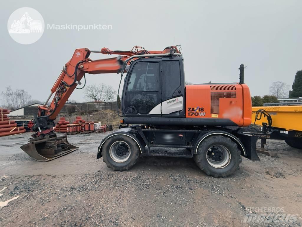 Hitachi ZX 170 W-5 B Ratiniai ekskavatoriai