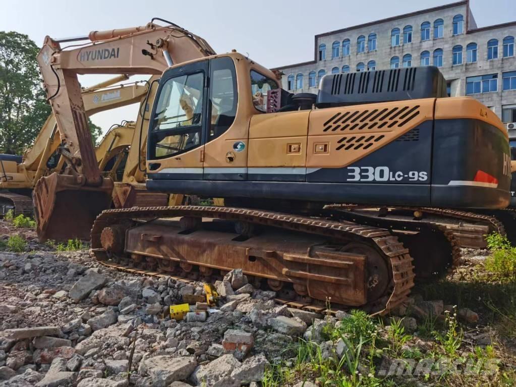 Hyundai R330LC-9S Vikšriniai ekskavatoriai
