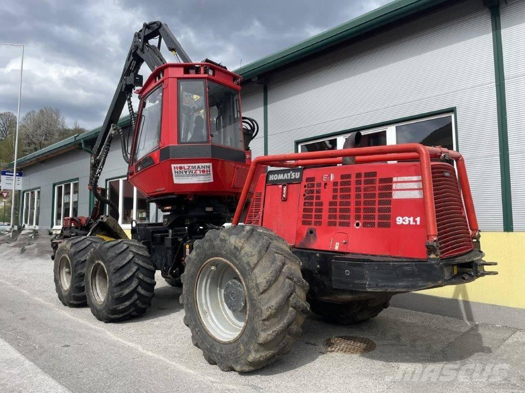 Komatsu 931.1 Miško technika (Harvesteriai)