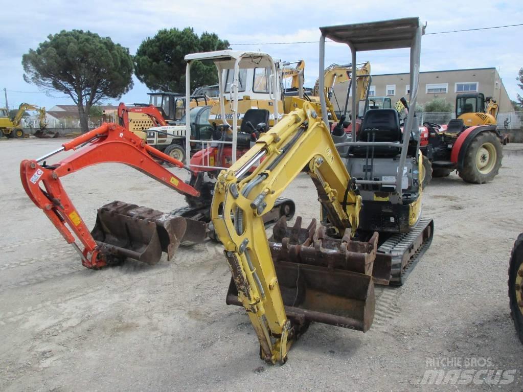 Yanmar Vio 17 Mini ekskavatoriai < 7 t