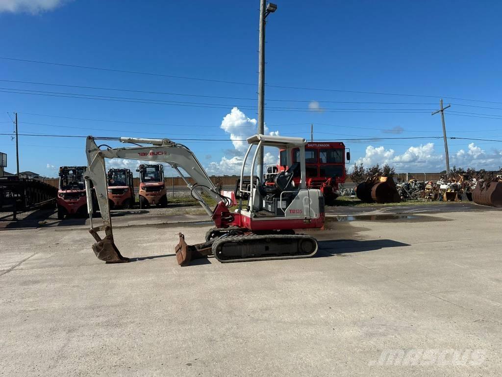 Takeuchi TB 135 Vikšriniai ekskavatoriai