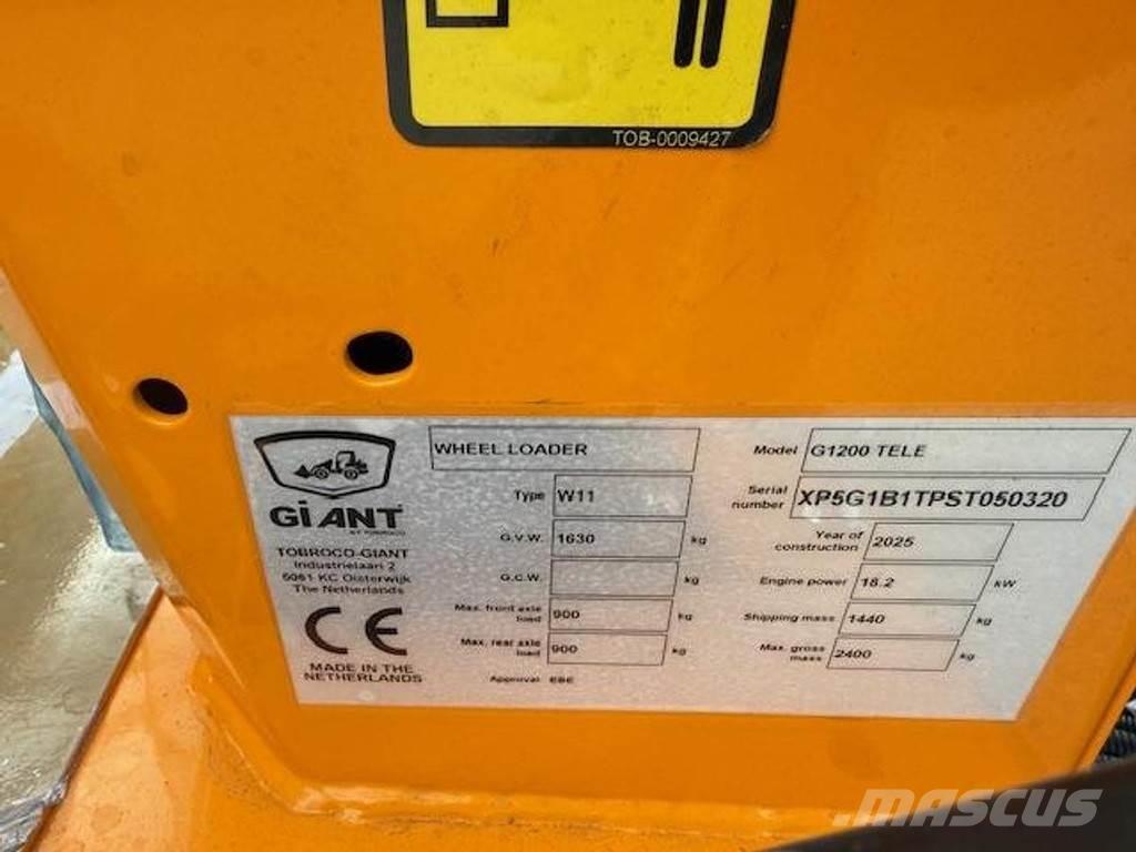 GiANT G1200 Tele Naudoti ratiniai krautuvai