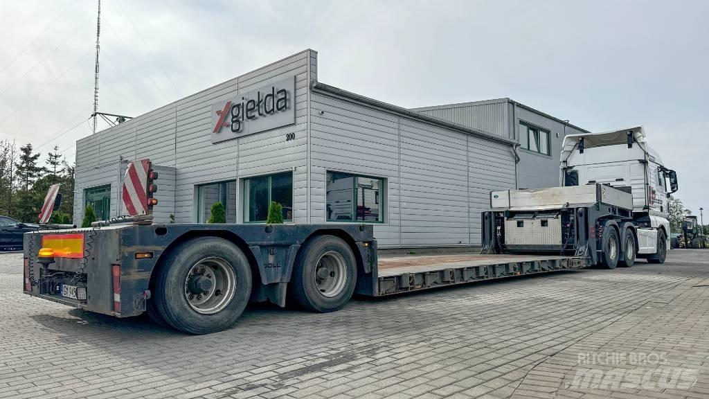 Doll T2H Žemo iškrovimo puspriekabės