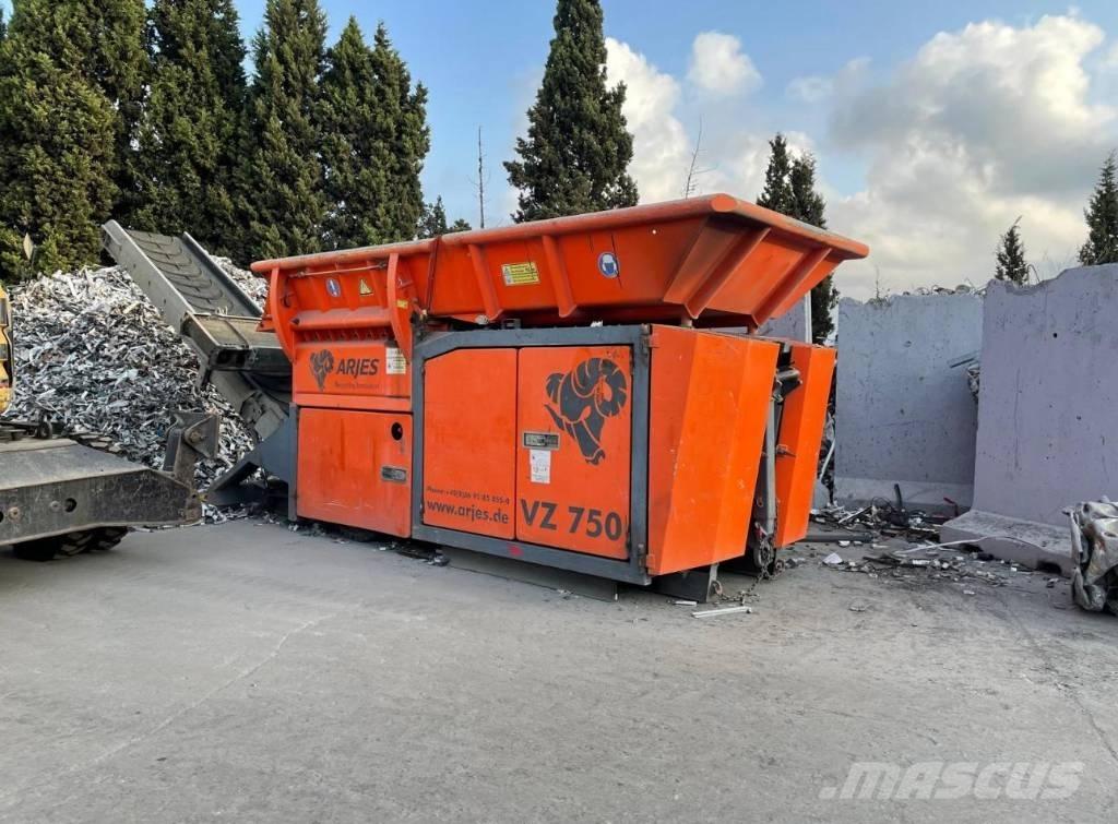 Arjes VZ 750 D Miško mulčeriai