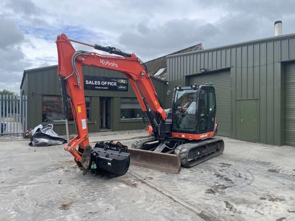 Kubota KX 080-4 Vidutinės galios ekskavatoriai 7-12 t