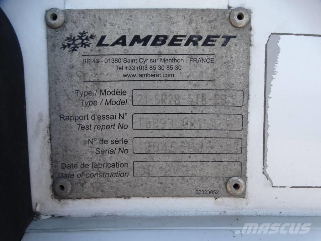 Lamberet LVFS3 Puspriekabės su izoterminiu kėbulu