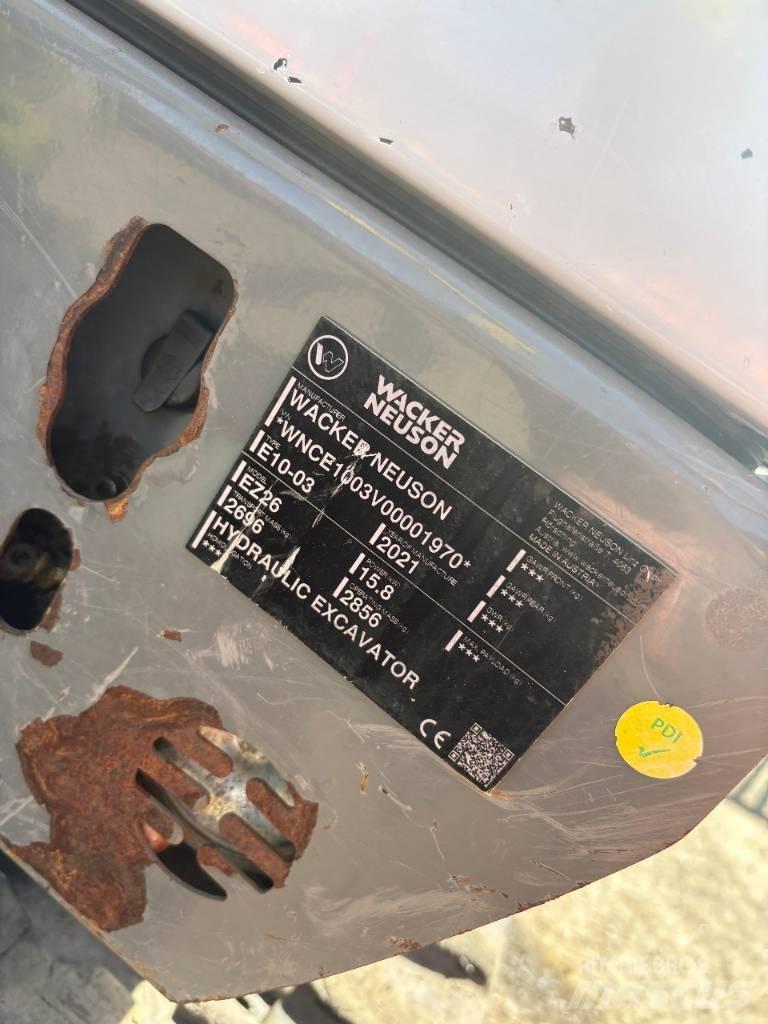 Wacker Neuson EZ 26 Mini ekskavatoriai < 7 t