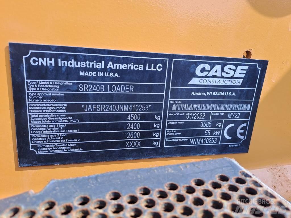 CASE SR 240 B Krautuvai su šoniniu pasukimu