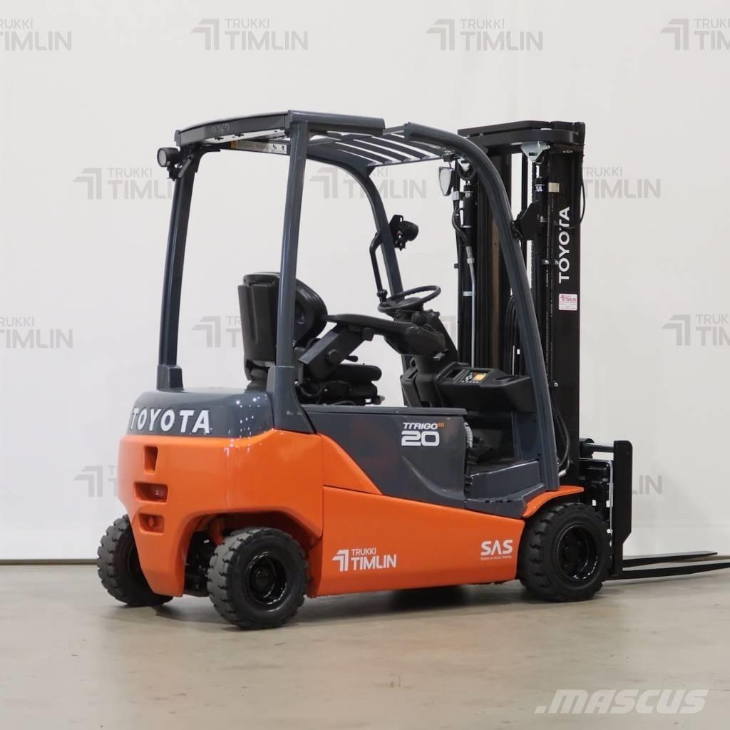 Toyota 8FBM20T Elektriniai šakiniai krautuvai
