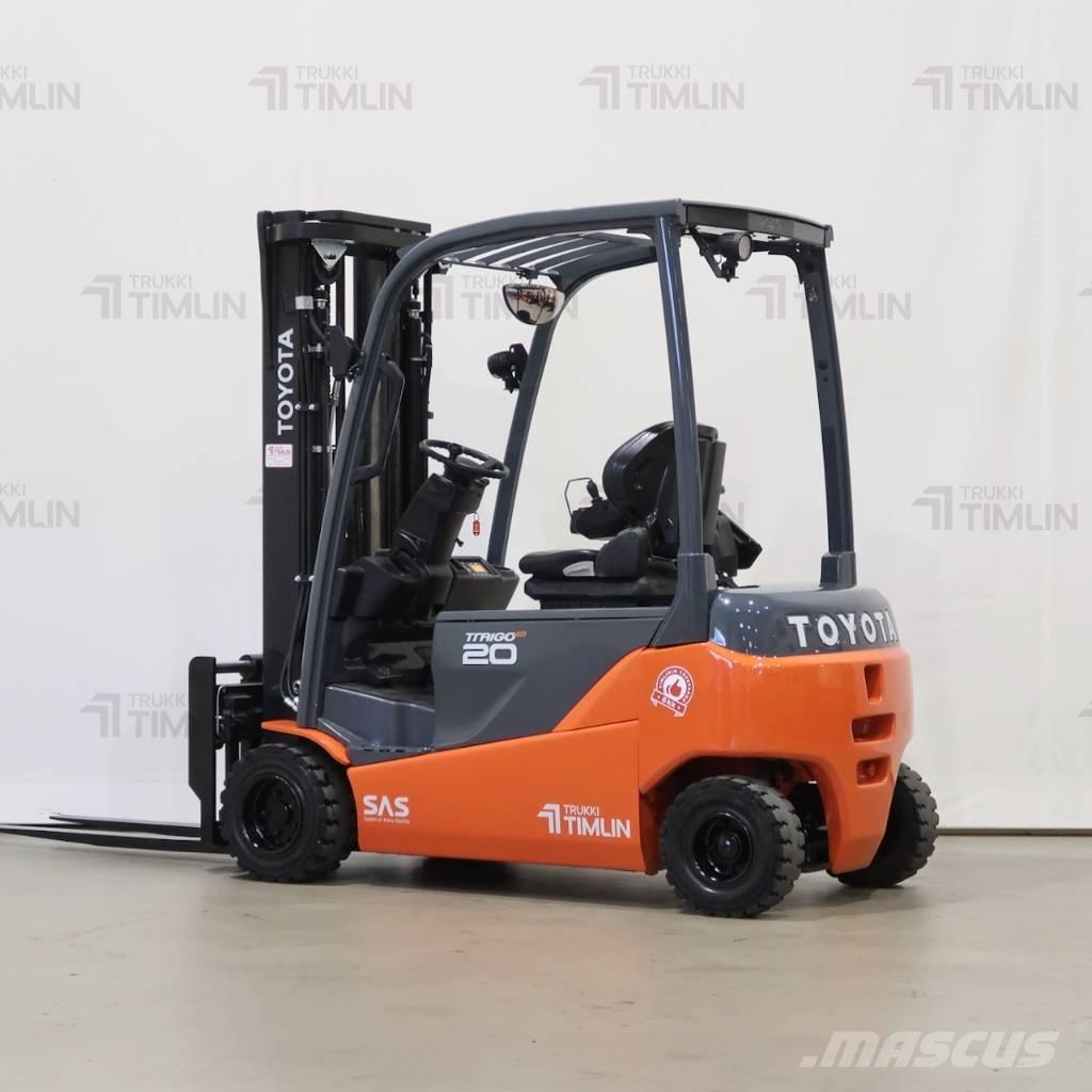 Toyota 8FBM20T Elektriniai šakiniai krautuvai